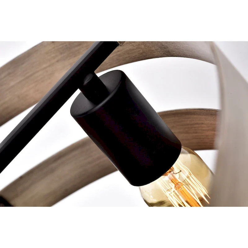 Eden Ceiling Fan 20-Inch 3-Light Metal Drum Shade (Includes Remote)