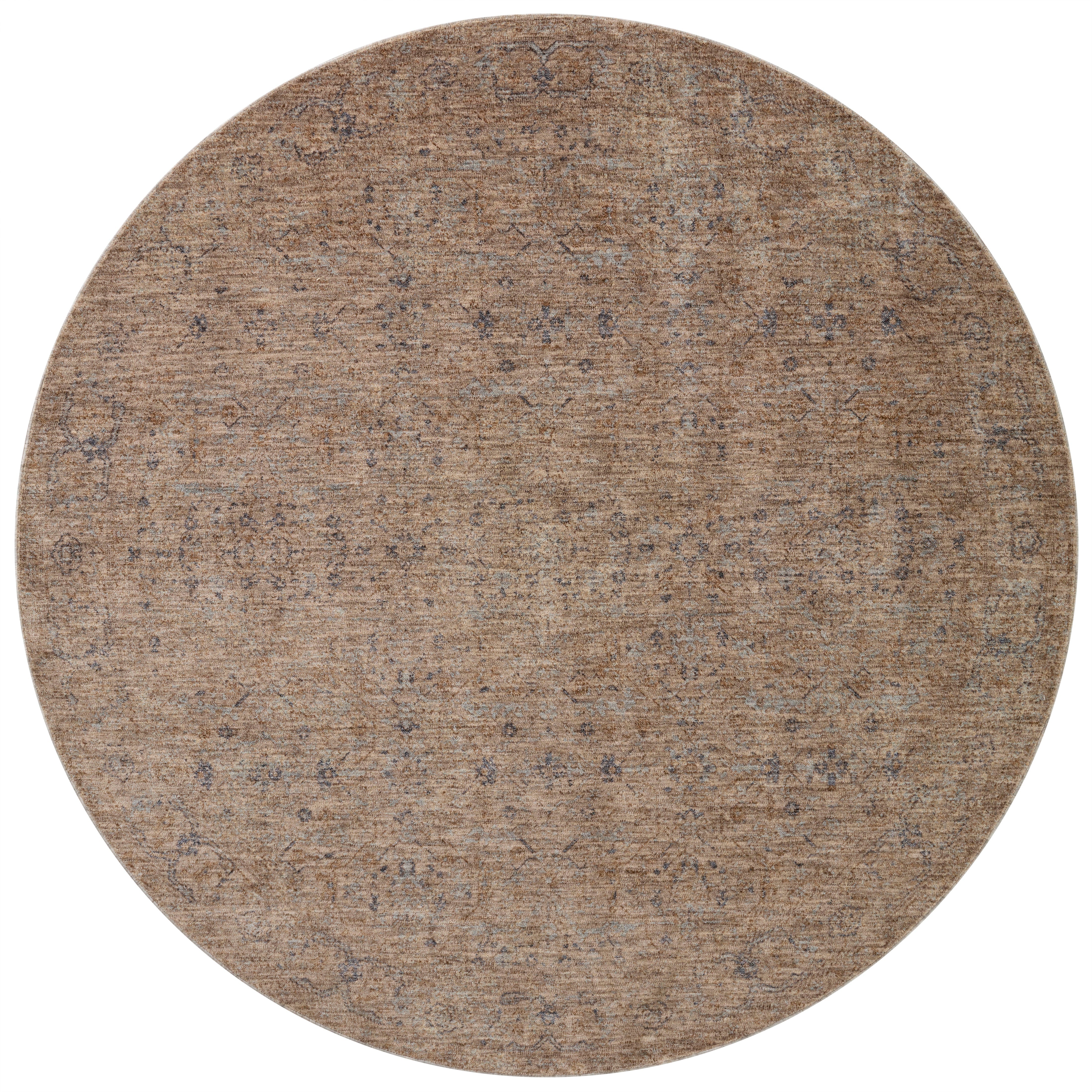 Blake Denim / Taupe Rug