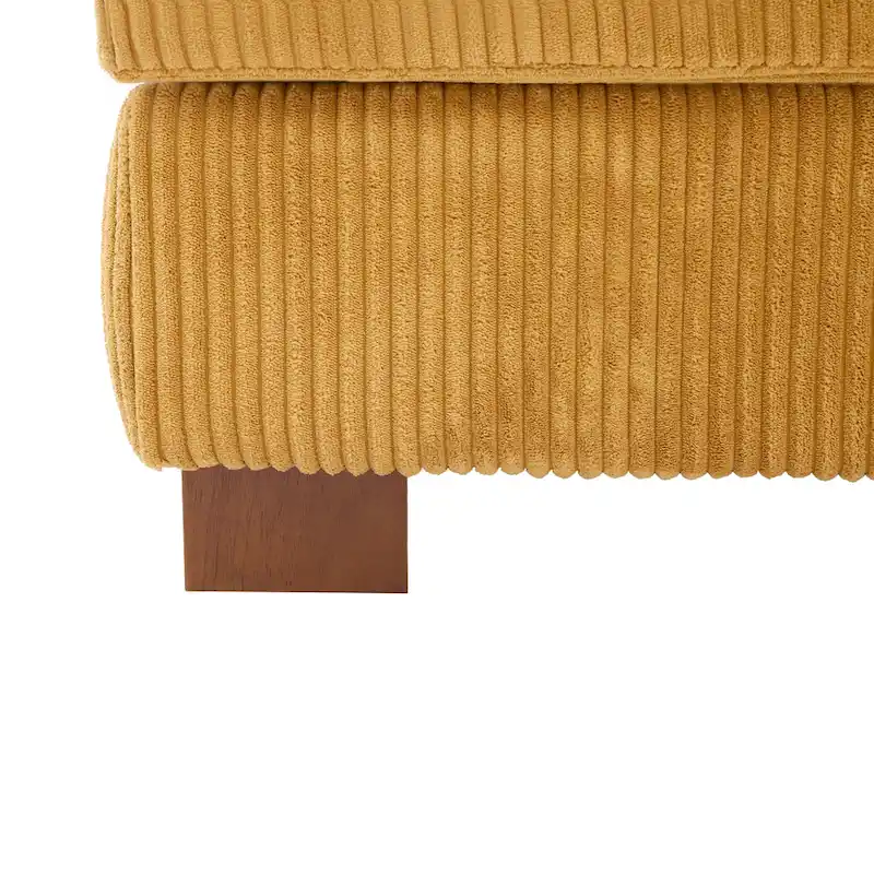 Modern Upholstered Armless Chair Accent Chair