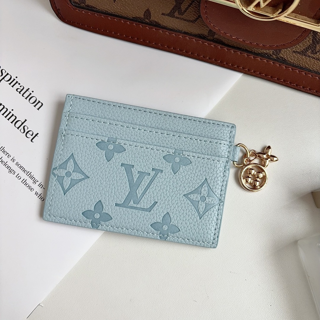 LL Embossed Petal 10 Card Holder - Vania Cases