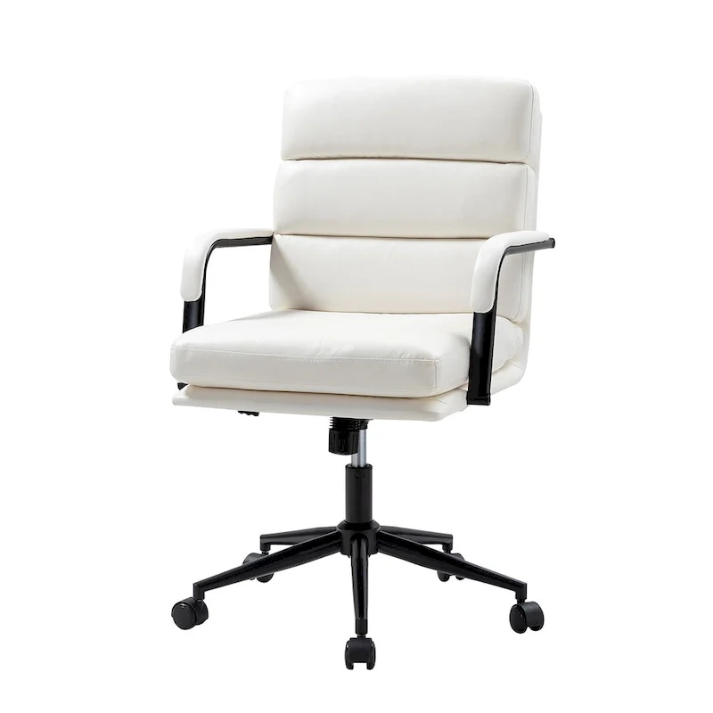 Modern Task Faux Leather Chair with Tilt Lock and Center Tilt by