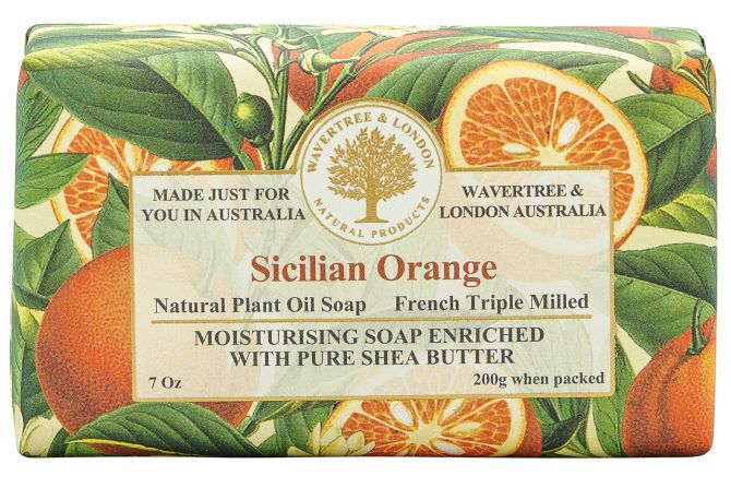 Wavertree & London Soap Sicilian Orange 200g