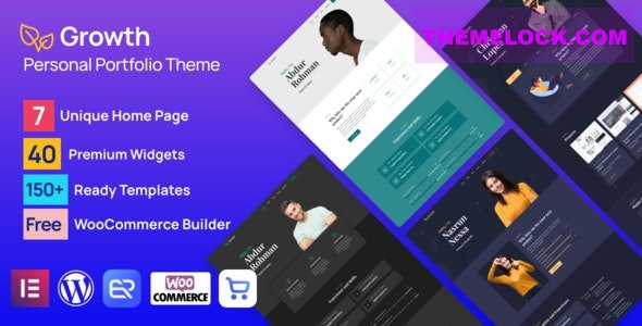 Growth v5.0.0 - Personal Portfolio Theme