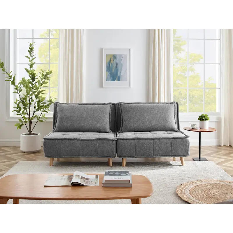 Modern Modular Convertible Sofa Chair