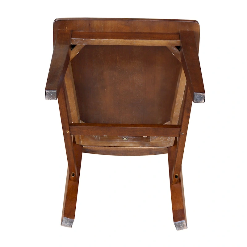 International Concepts Solid Wood Cosmo Tall Mission Chairs, Set of 2