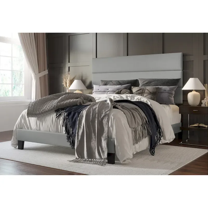 Adrian Upholstered Platform Bed