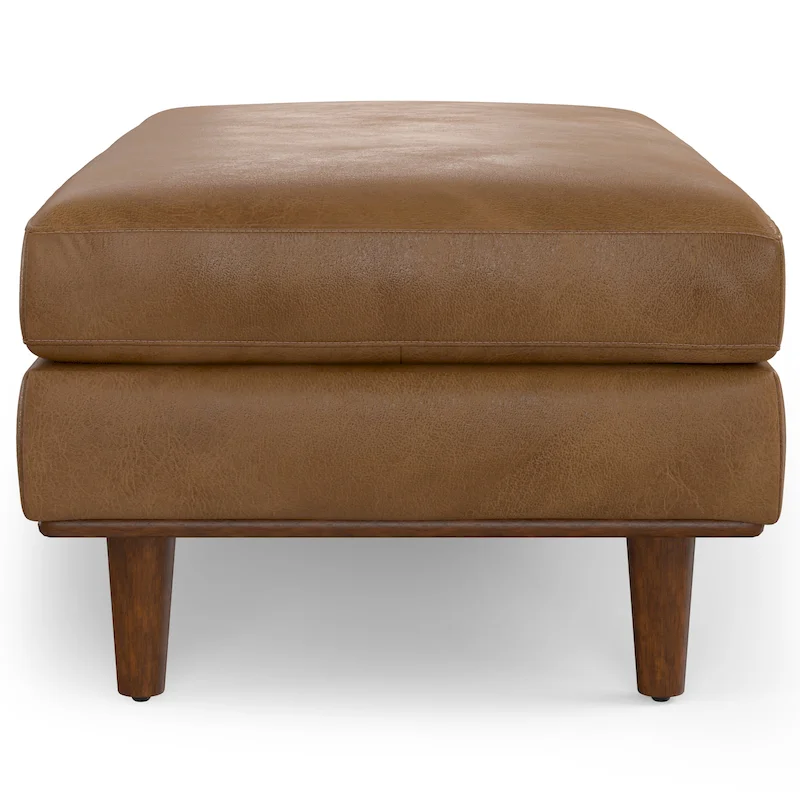 WYNDENHALL Brixley 49 inch Wide Mid-Century Modern Table Ottoman