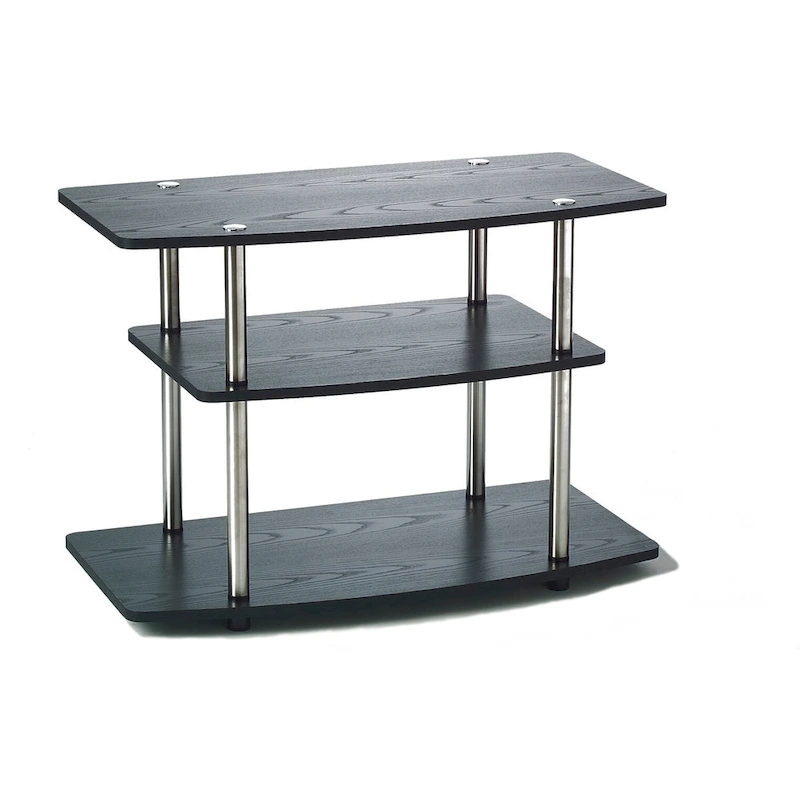 Convenience Concepts Designs2Go No Tools 3 Tier TV Stand