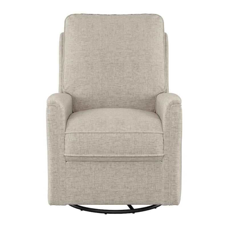 Swivel Glider Recliner Chair with Footrest