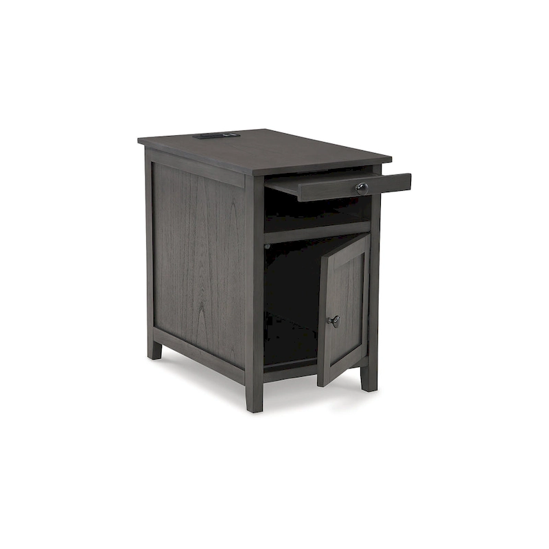 Signature Design by Ashley Treytown Chairside End Table - 16W x 24D x 24H