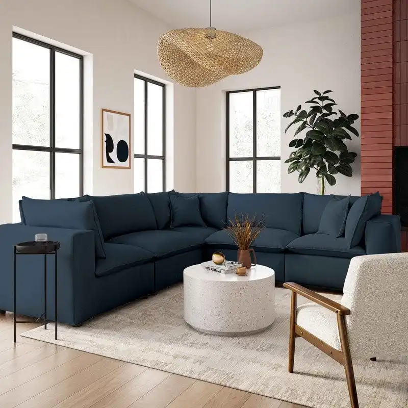 Cali Modular 5 Piece L-Sectional
