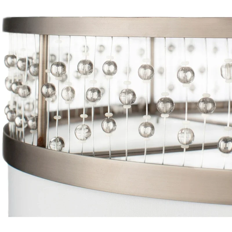 Belle Traditional Antiqued Crystal 3-Light Pendant