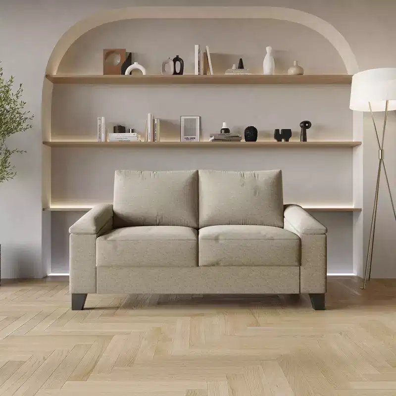 ChaletPosh Linen Love Seat