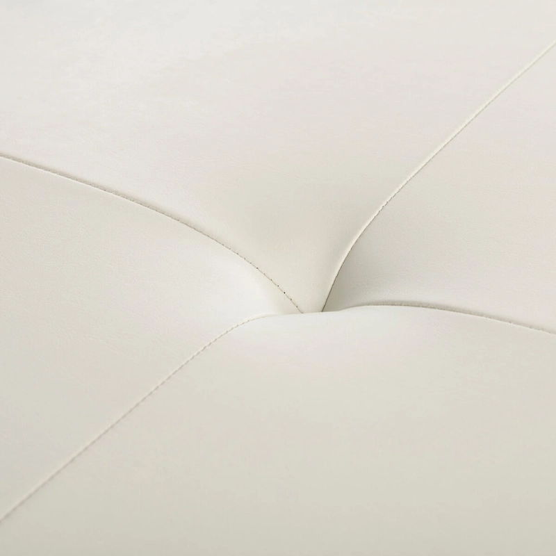 SAFAVIEH Kirsten Solid Wood Cocktail Ottoman