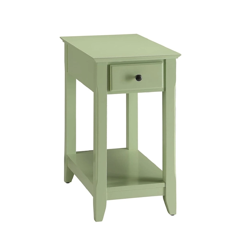 Wooden Side Table with 1 Drawer