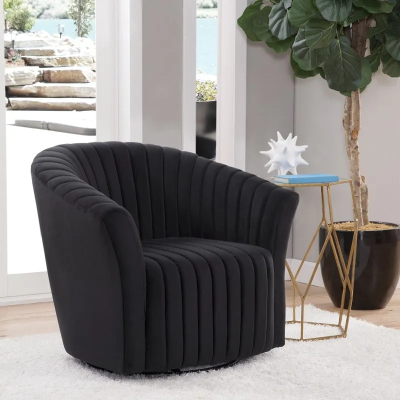 Grafton Home Sofia Velvet 360 Swivel Chair