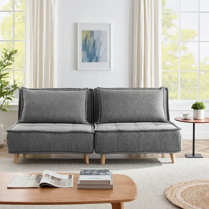Modern Modular Convertible Sofa Chair
