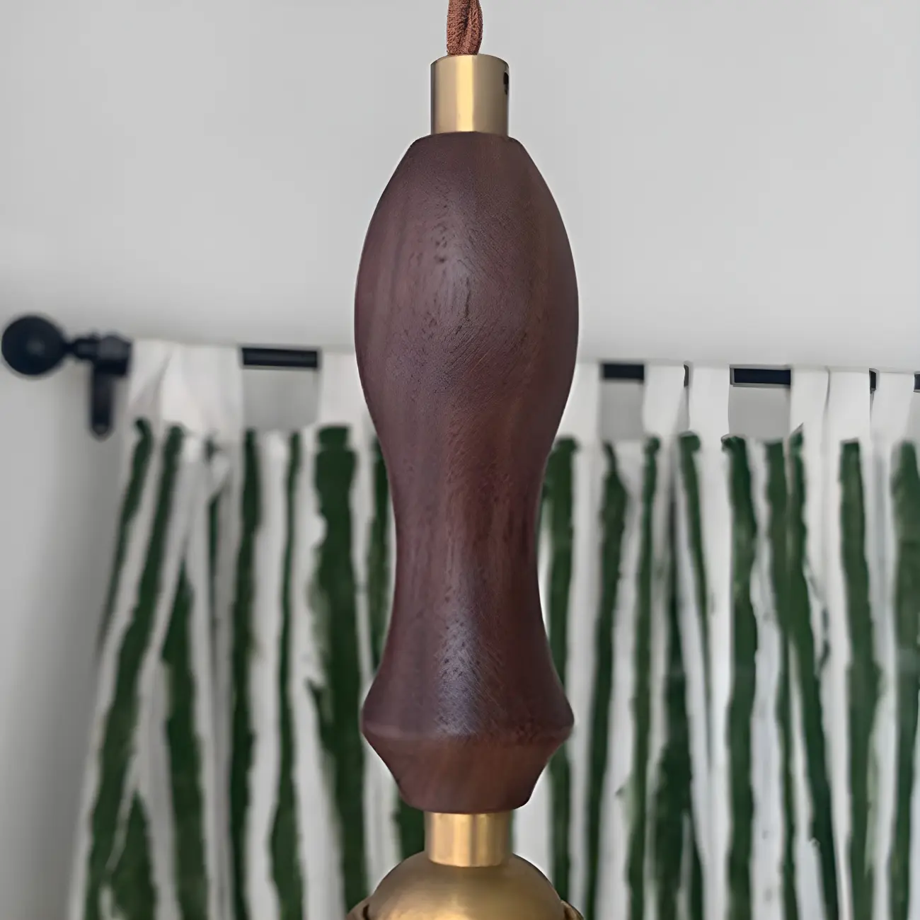 Modern Gold Accent Glass Flower Pendant Light