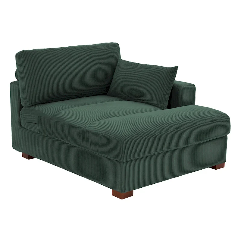 Left and Right Sectional Sofa Set Chaise Lounge Sofa Chair