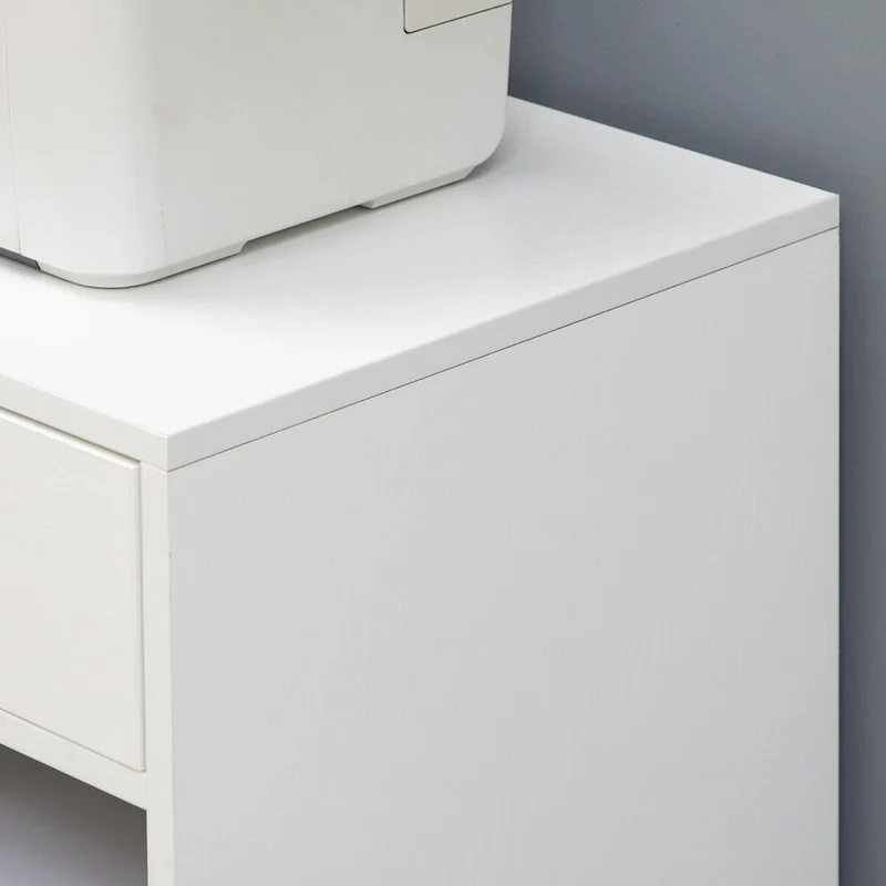 Rolling File Cabinet Cart,Mobile Printer Stand with Adjustable Shelf,Drawer and CPU Stand