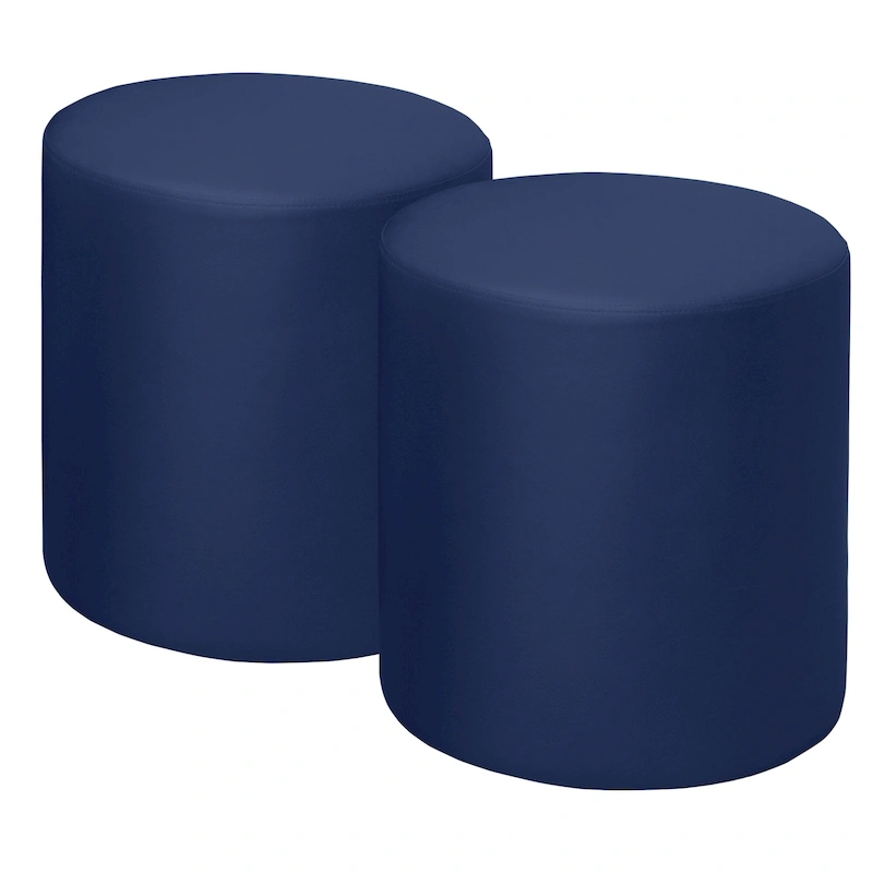Logan Round Ottoman (Set of 2)