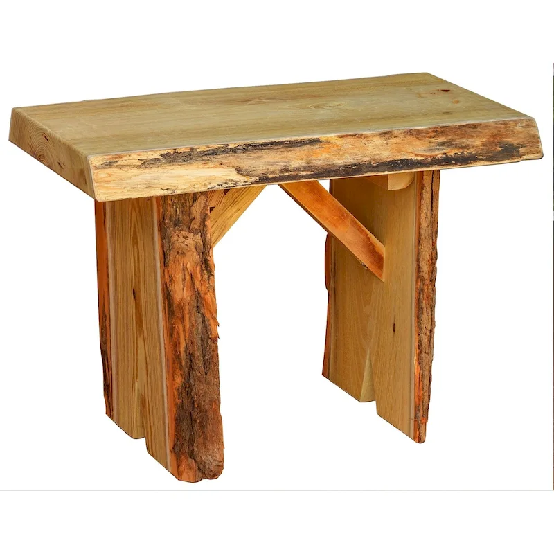 Live Edge Locust Wood 2' Wildwood Bench