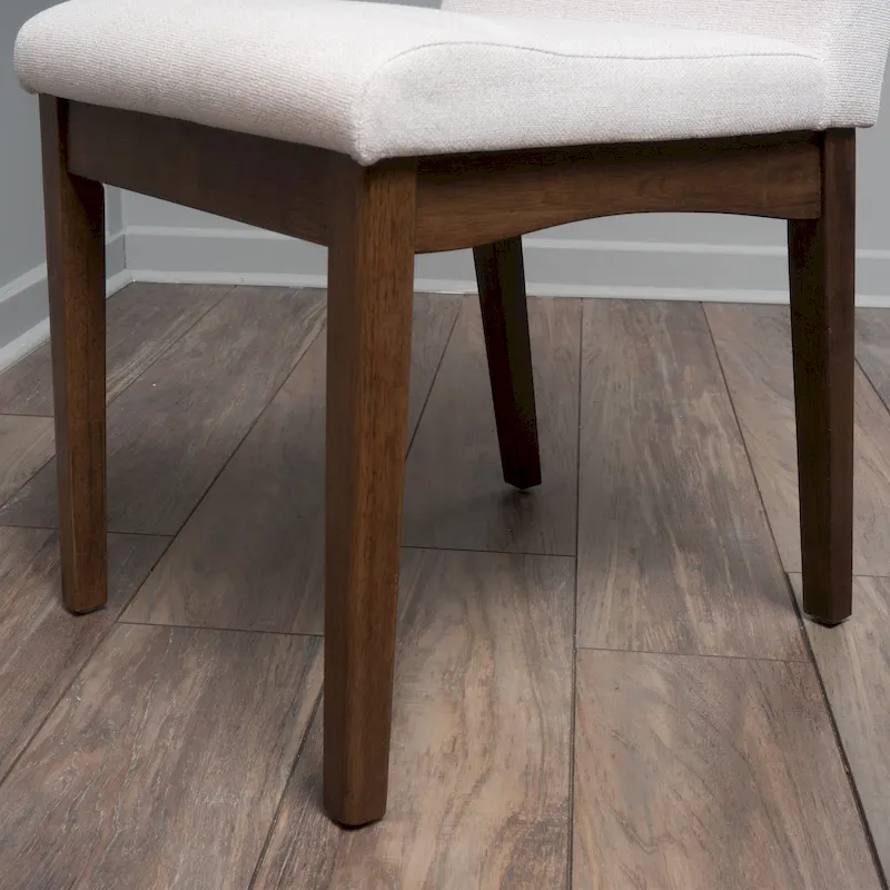 Mid-Century Fabric Dining Chair (Set of 2)