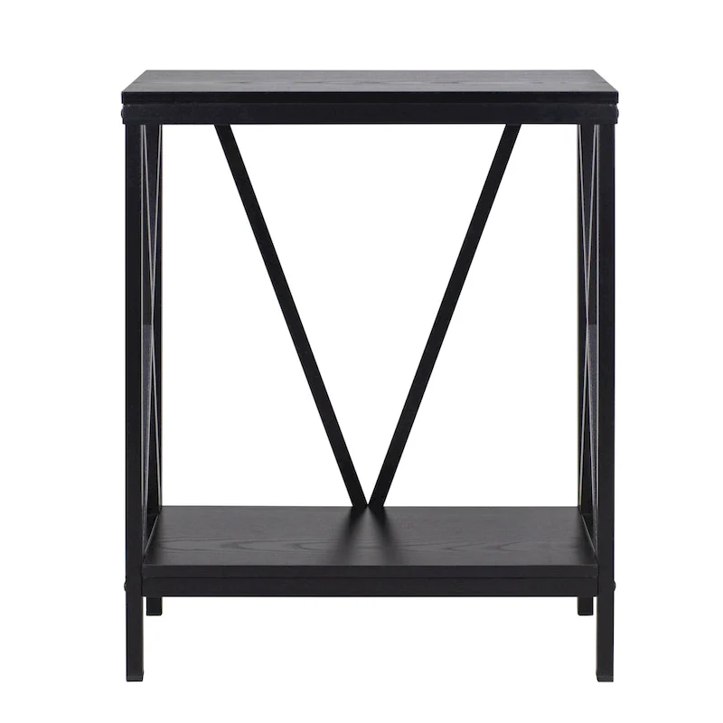Aquatic Fundamentals 20 Gallon Steel X-Frame Aquarium Stand in Black