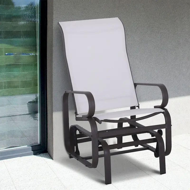 Outsunny Outdoor Glider Chair