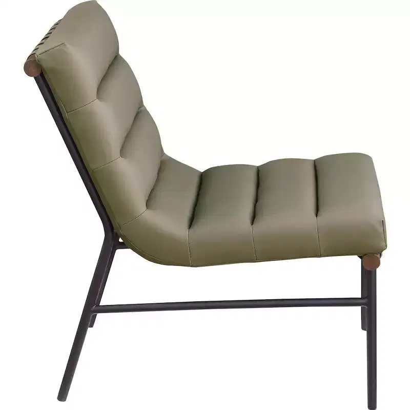 Meridian Furniture,Burke Vegan Leather Accent Chair