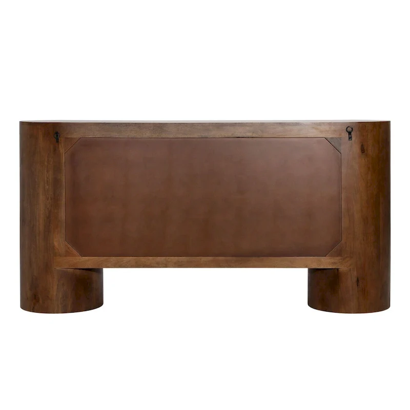 Saddle 67 Wide Sideboard, Medium Brown