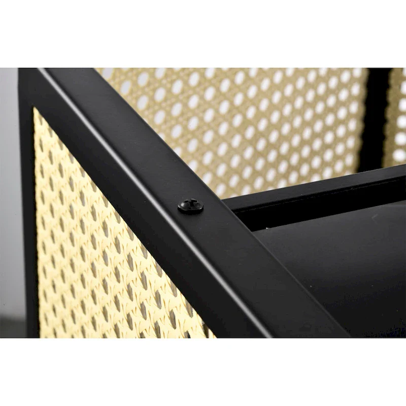 Neira 27 Inch Traditional Rattan Fandelier with Remote