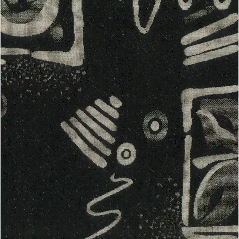 Bali Rattan Swivel Rocker with Tapestry Cushion