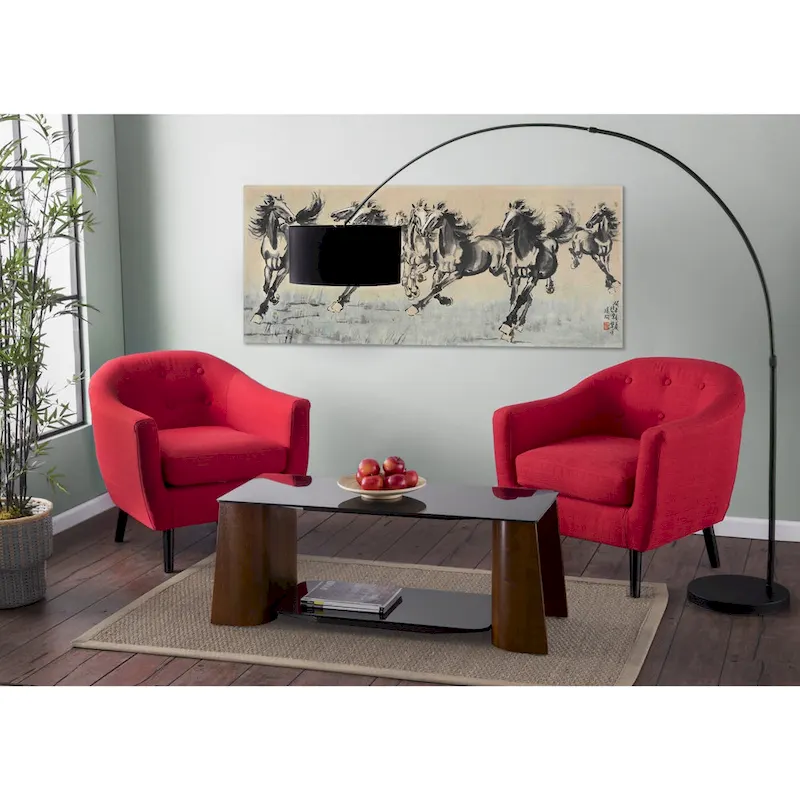 Carson Carrington Lieksa Mid-century Modern Accent Chair