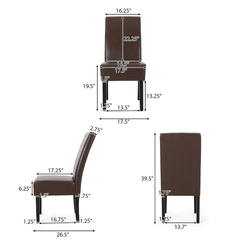Pollards Upholstered Dining Chairs (Set of 6) by