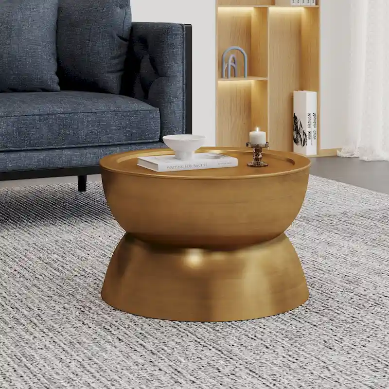 Minkler Iron Hourglass Coffee Table by Christopher Knight Home
