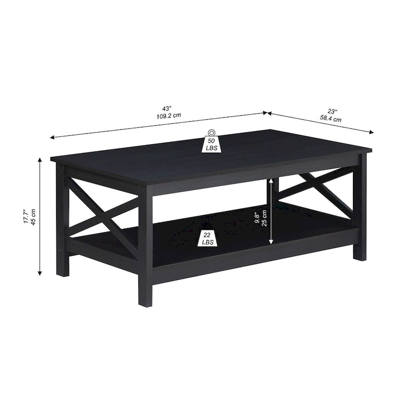 Saint Birch Lambert Modern Farmhouse Coffee Table