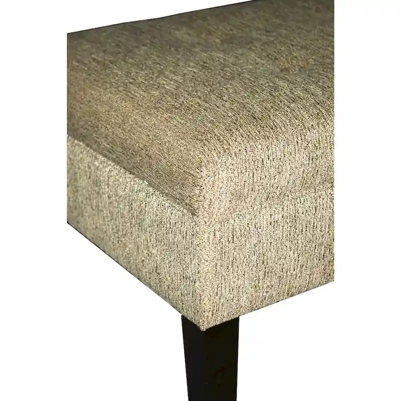 Kaya Button Tufted Upholstered Long Bench