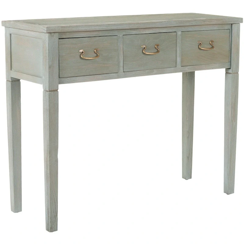 SAFAVIEH Marleine Antiqued Grey Console Table - 39.4 x 14.2 x 31.7 - 39Wx14Dx32H