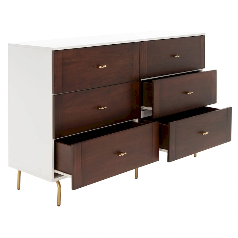 SAFAVIEH Ranka 6 Drawer Dresser