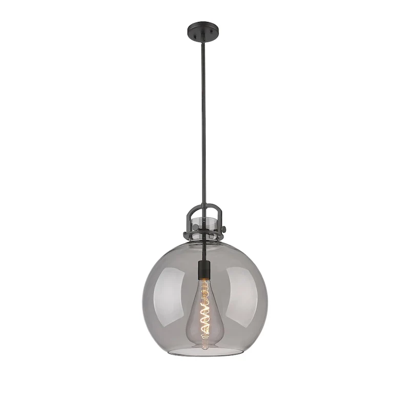 Innovations Lighting Newton Sphere - 1 Light 16  Stem Hung Pendant
