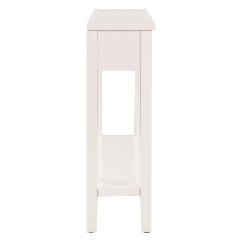 High-Quality Entryway Console Table with 4 Spacious Drawers & 1 Bottom Shelf