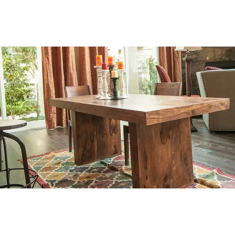 Solid Seesham Timbergirl Dining Table - 80