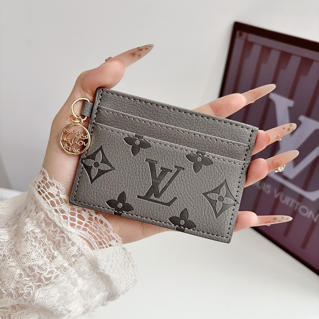 LL Embossed Medallion 09 Card Holder - Vania Cases