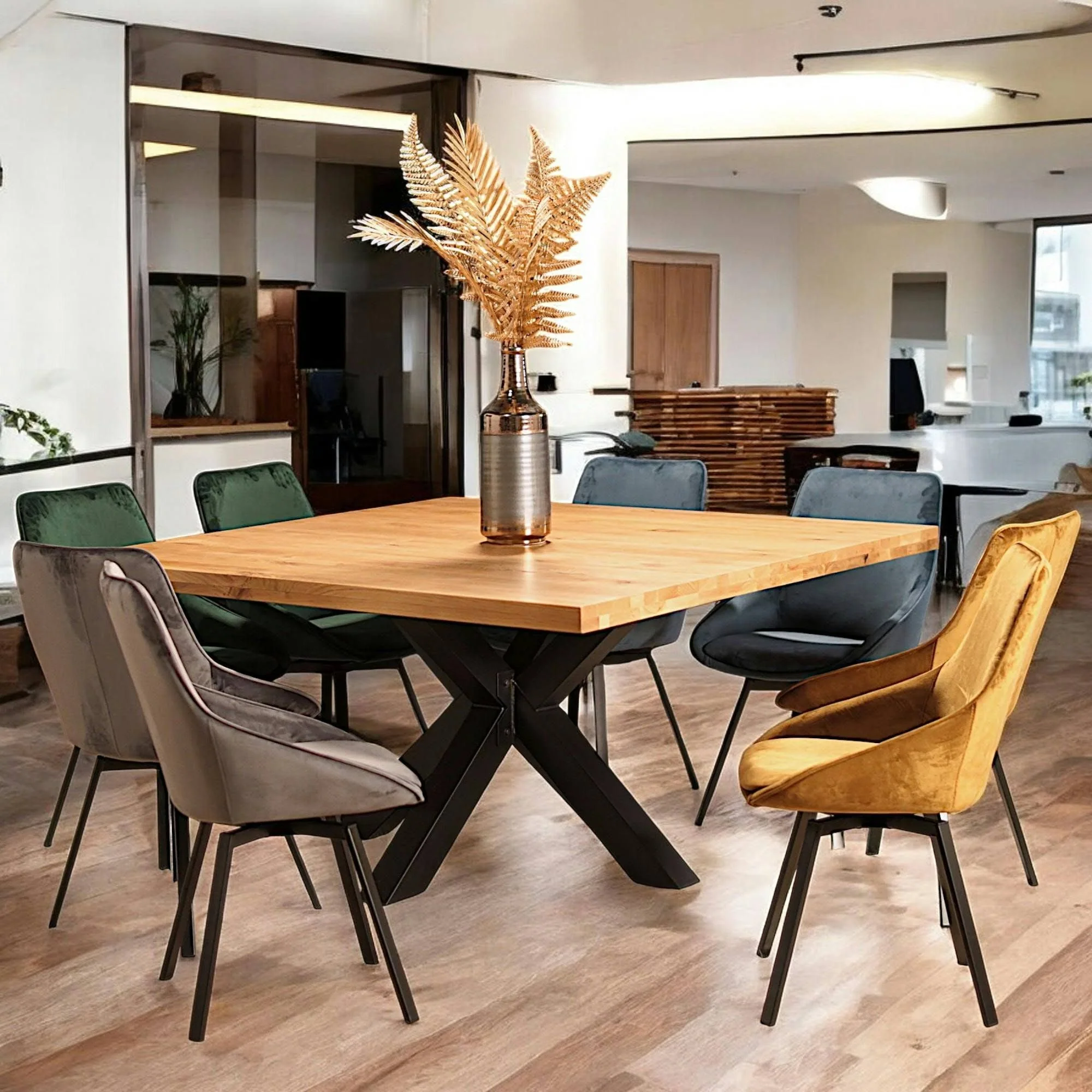 Table - Bois/Noir #8