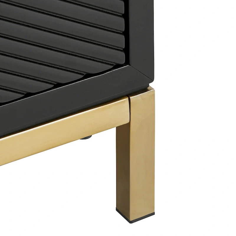 Tall Two-Drawer Nightstand