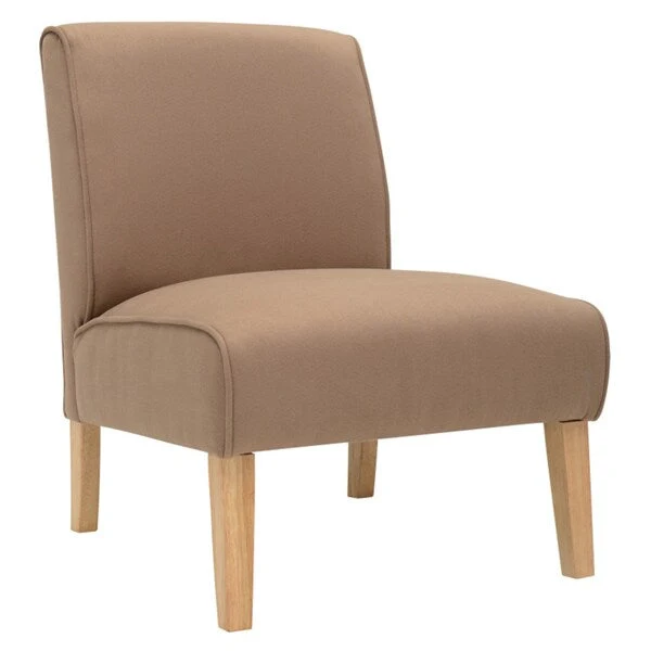 Warehouse of Tiffany Lenowski Sand-color Suede 29.5-inch Lounge Chair