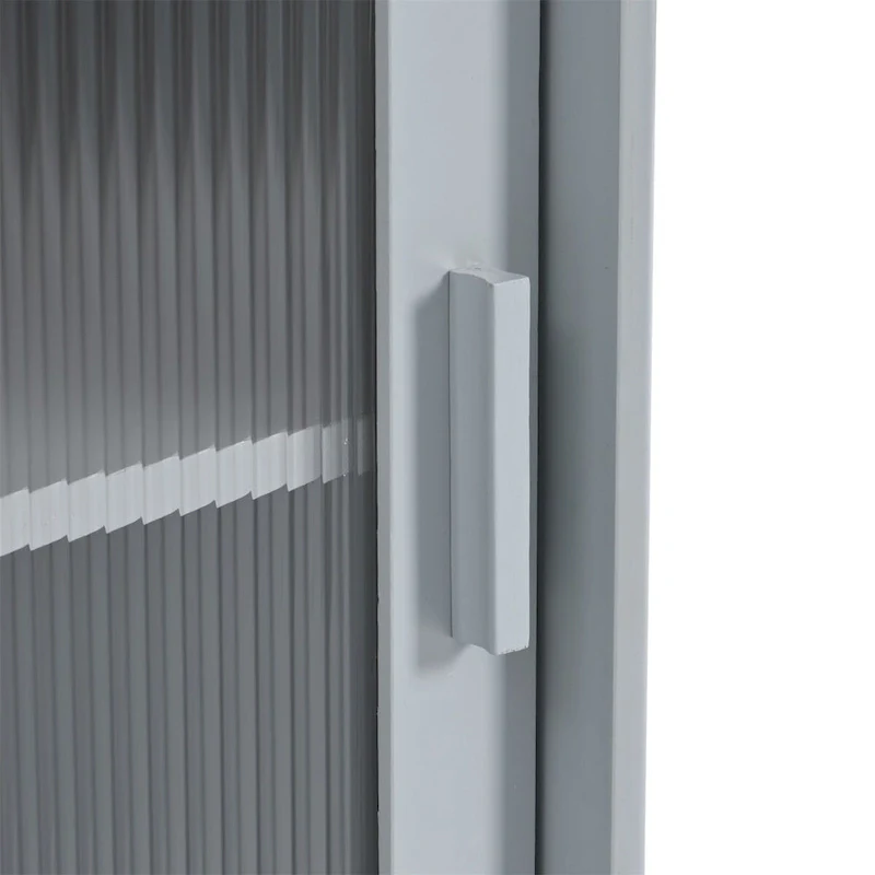 Merax Large Kitchen Island Cart with an Adjustable Shelf and 2 Drawers