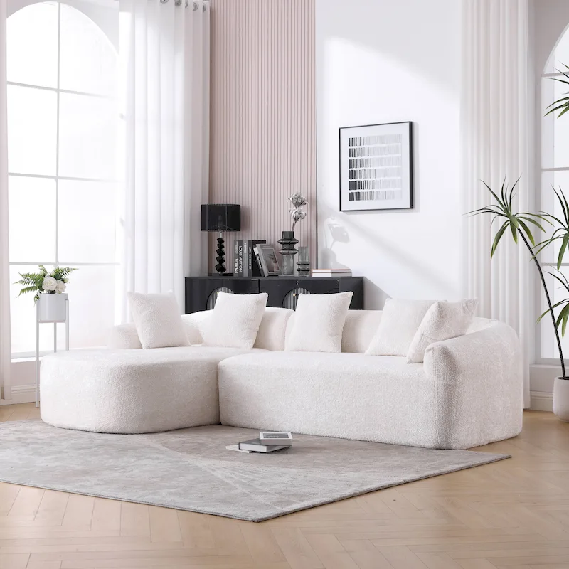 L-Shaped Sectional Sofa (3-Seater)