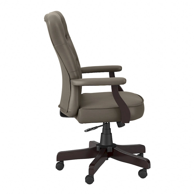 Salinas High Back Tufted Office Chair with Arms by Bush Furniture